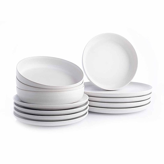 Stone + Lain Macchio 12-pc. Stoneware Dinnerware Set