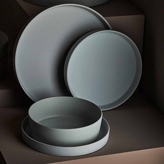 Stone by Mercer Project Modan 12-pc. Stoneware Dinnerware Set