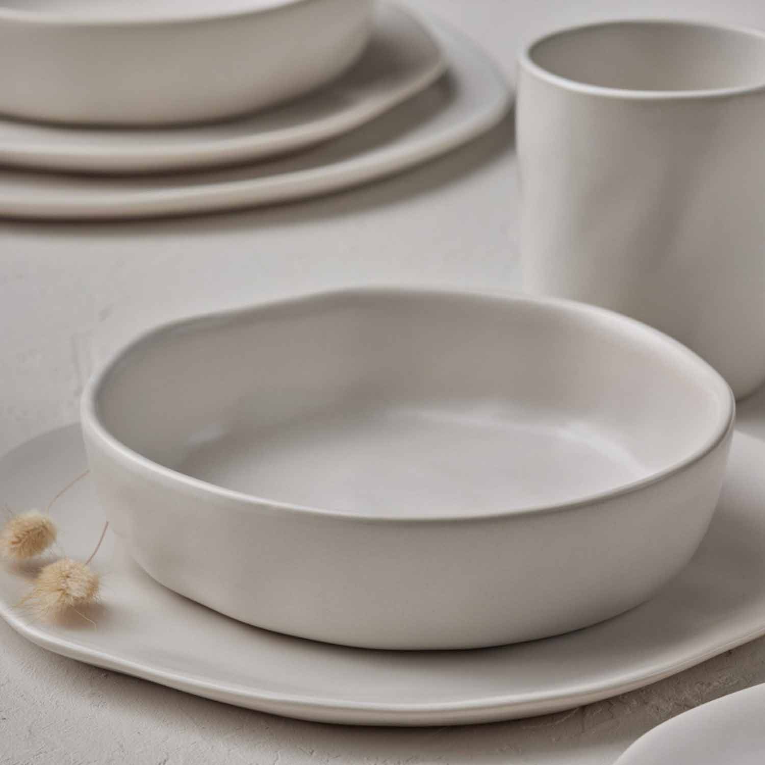Stone by Mercer Project Hekonda 16-pc. Stoneware Dinnerware Set