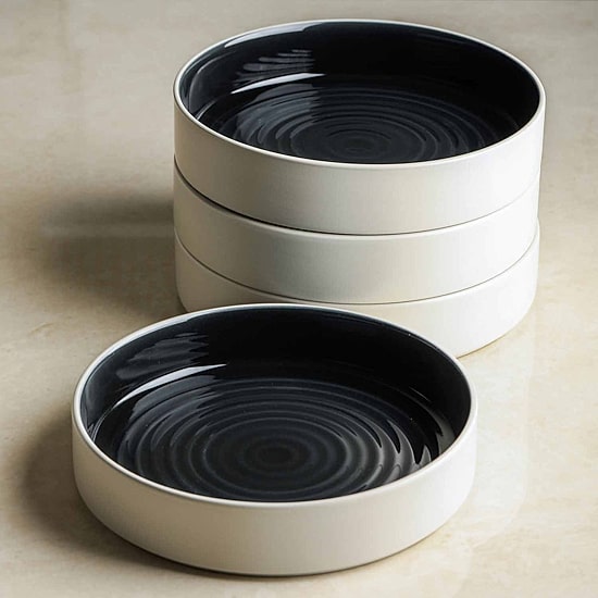 Stone + Lain Elica 24-pc. Stoneware Dinnerware Set
