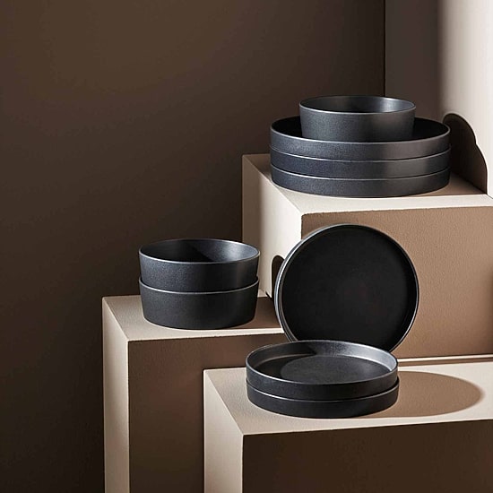 Stone by Mercer Project Modan 12-pc. Stoneware Dinnerware Set