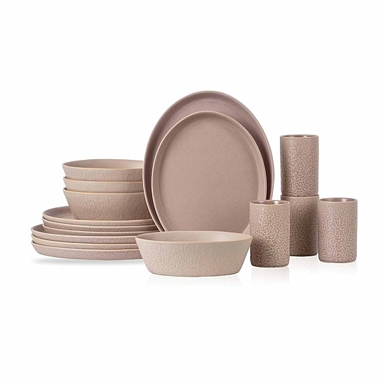 Stone by Mercer Project Katachi 16-pc. Stoneware Dinnerware Set
