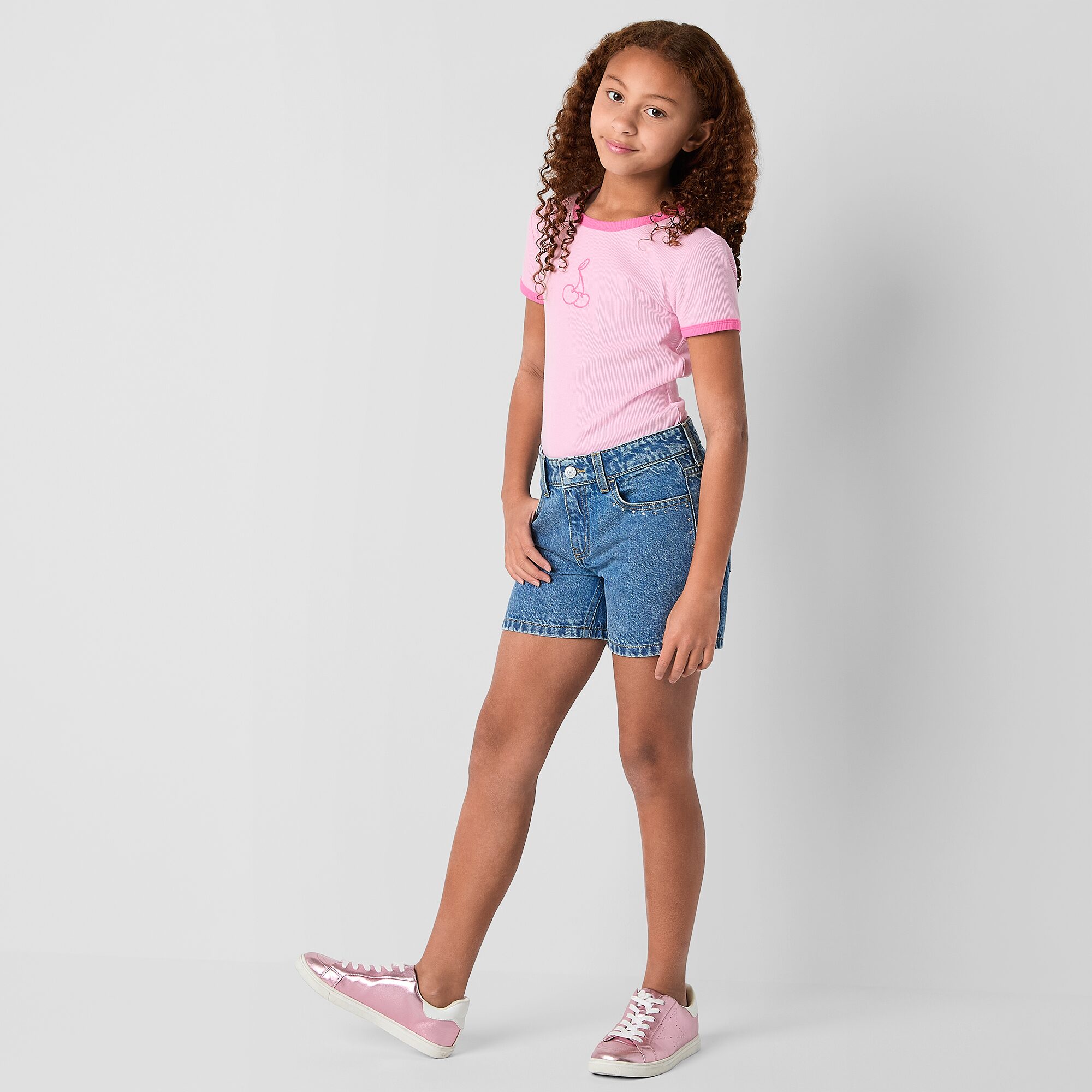 Thereabouts Little & Big Kid Girls Midi Short