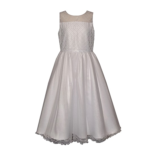 Bonnie Jean Little & Big Kid Girls Sleeveless Flower Girl Fit + Flare Dress