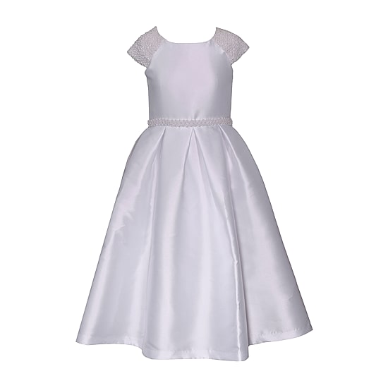 Bonnie Jean Little & Big Kid Girls Cap Short Sleeve Fit + Flare Dress