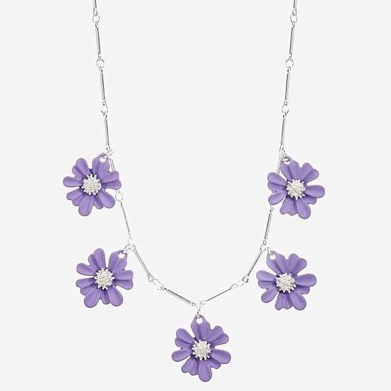 Liz Claiborne Womens 17 Inch Collar Necklace