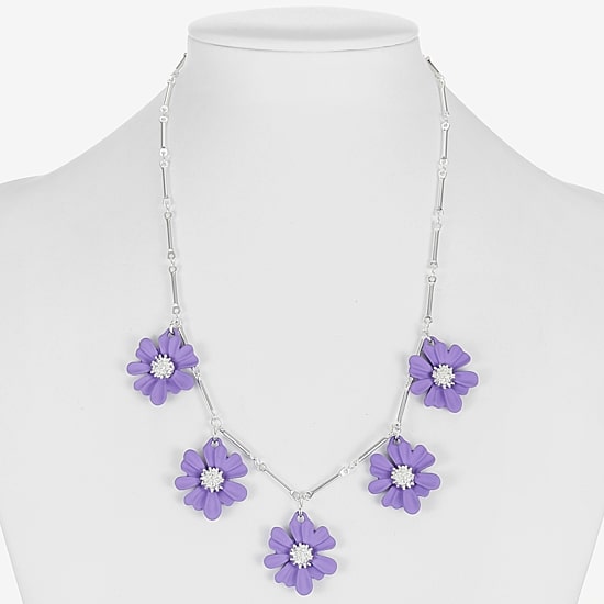 Liz Claiborne Womens 17 Inch Collar Necklace