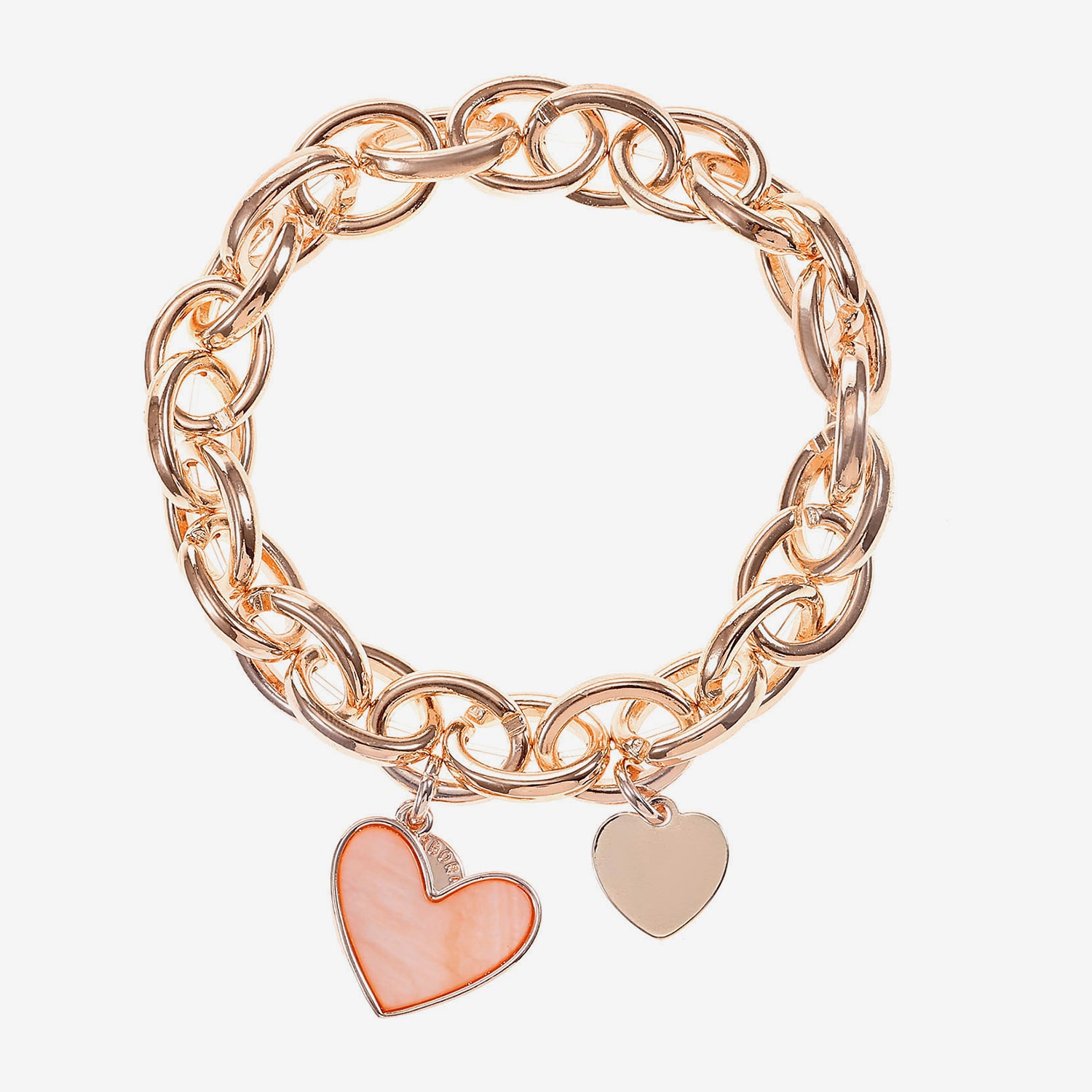 Liz Claiborne Womens Shell Heart Stretch Bracelet