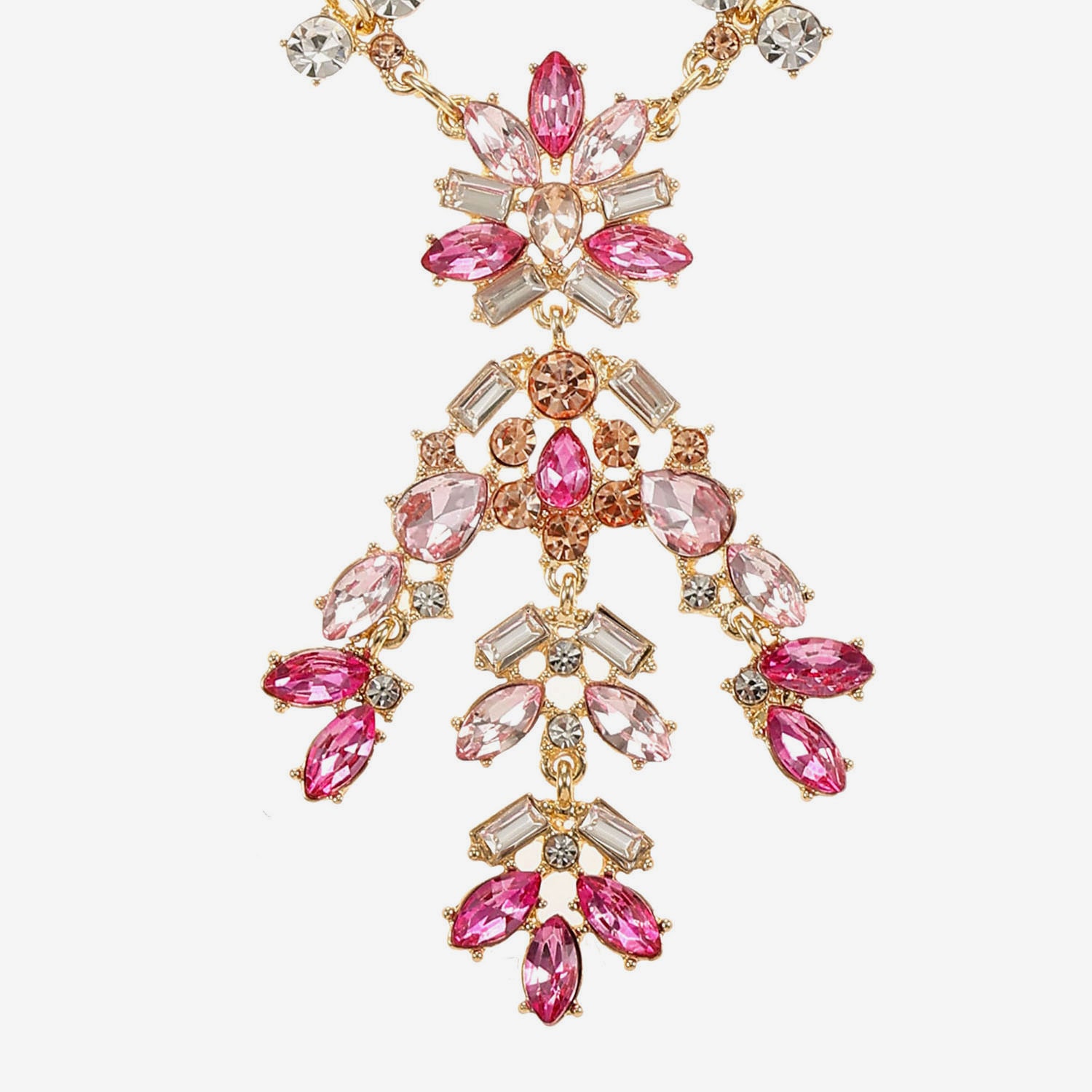 Monet Jewelry Womens 18 Inch Statement Necklace