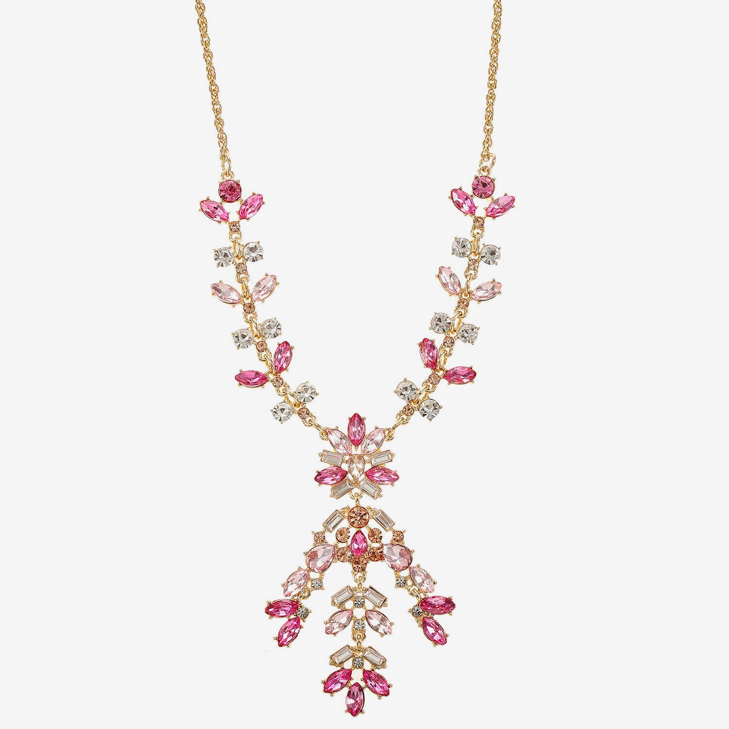 Monet Jewelry Womens 18 Inch Statement Necklace