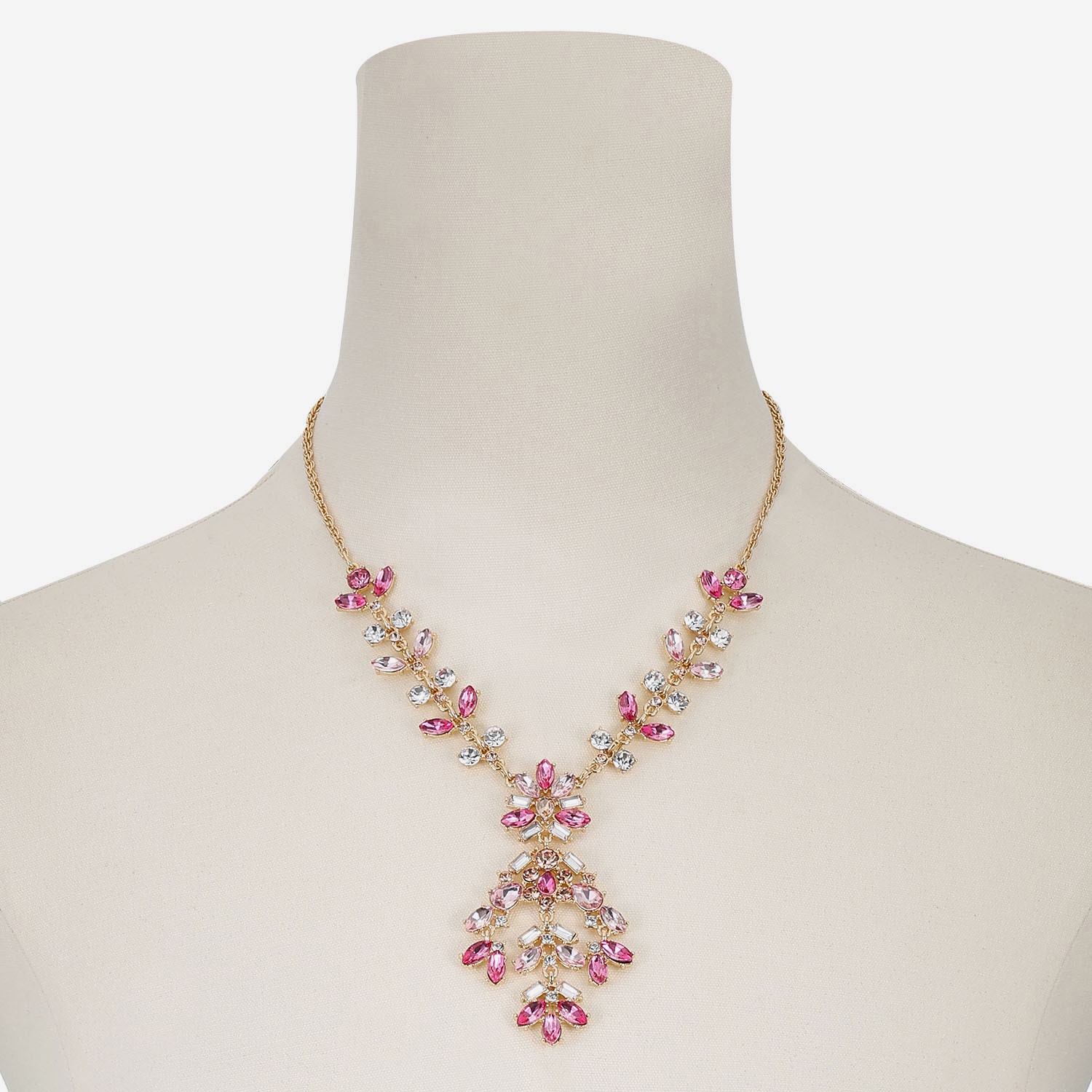 Monet Jewelry Womens 18 Inch Statement Necklace
