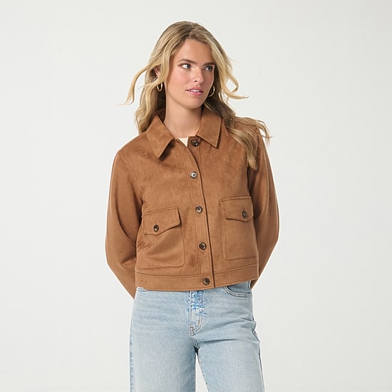JS Jessica Simpson Womens Midweight Bomber Jacket