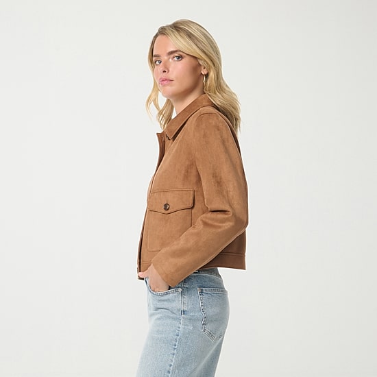 JS Jessica Simpson Womens Midweight Bomber Jacket