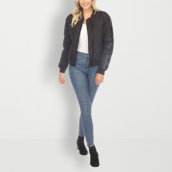 White Mark Womens Lightweight Jacket