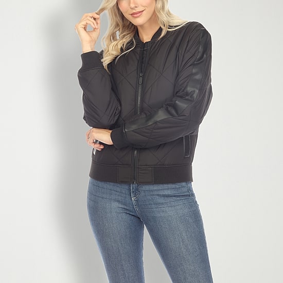 White Mark Womens Lightweight Jacket