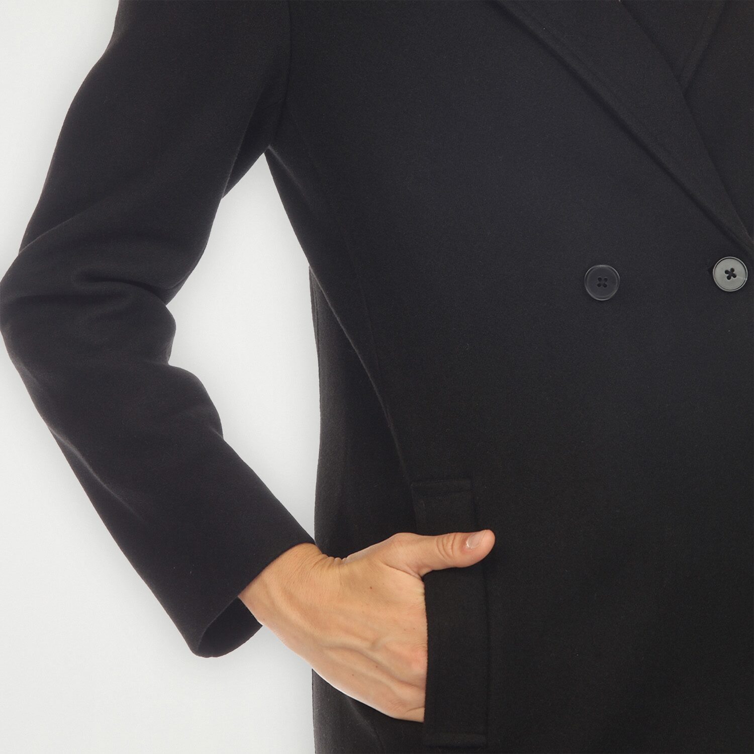 White Mark Womens Midweight Car Coat