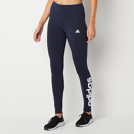 adidas Womens High Rise 28" Active Skinny Full Length Leggings