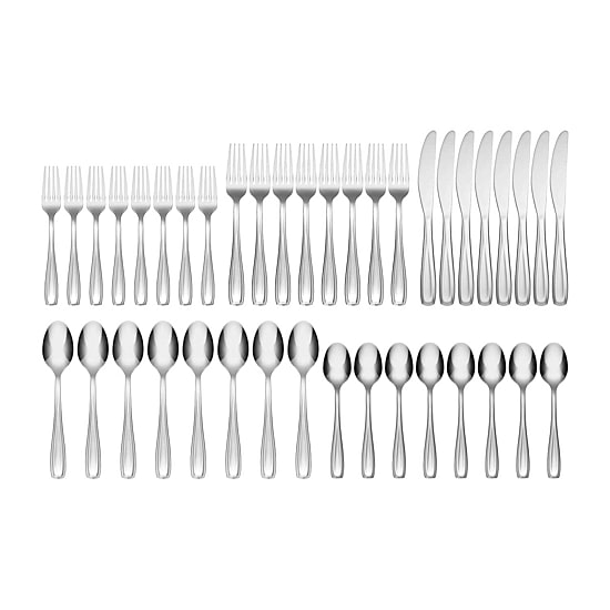 Cambridge Waylen 40-pc. Flatware Set & Caddy
