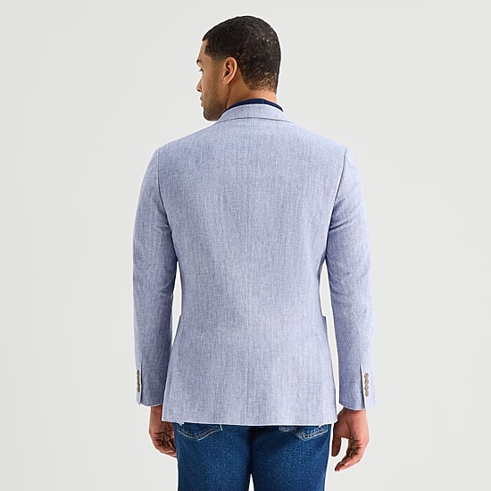 Stafford Linen Cotton Blend Mens Classic Fit Sport Coat - JCPenney