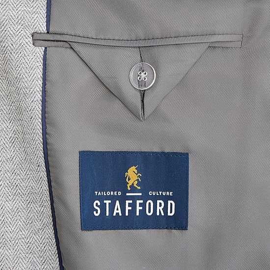 Stafford Knit Mens Classic Fit Sport Coat
