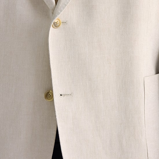 Stafford Linen Cotton Mens Big and Tall Classic Fit Linen Sport Coat