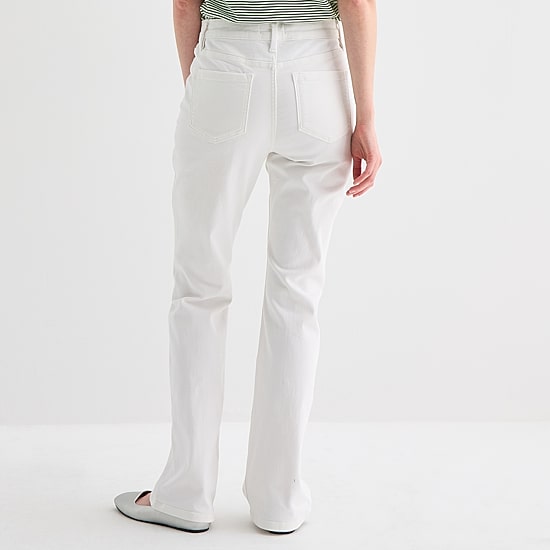 Liz Claiborne Lana Womens High Rise Bootcut Jean