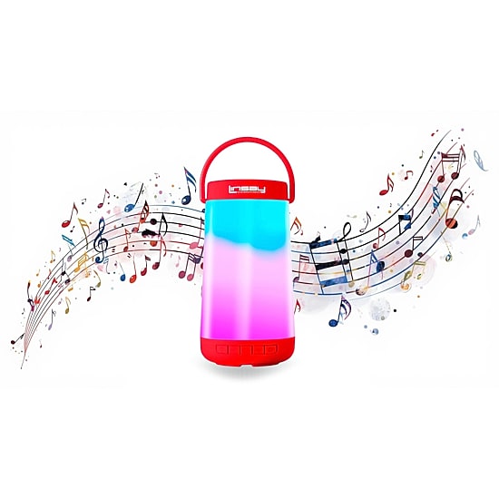 LINSAY® LED Light Party Show Indoor/Outdoor Bluetooth Speaker