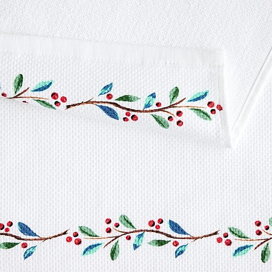 Fiesta Holiday Ballerina 2-pc. Kitchen Towel Set