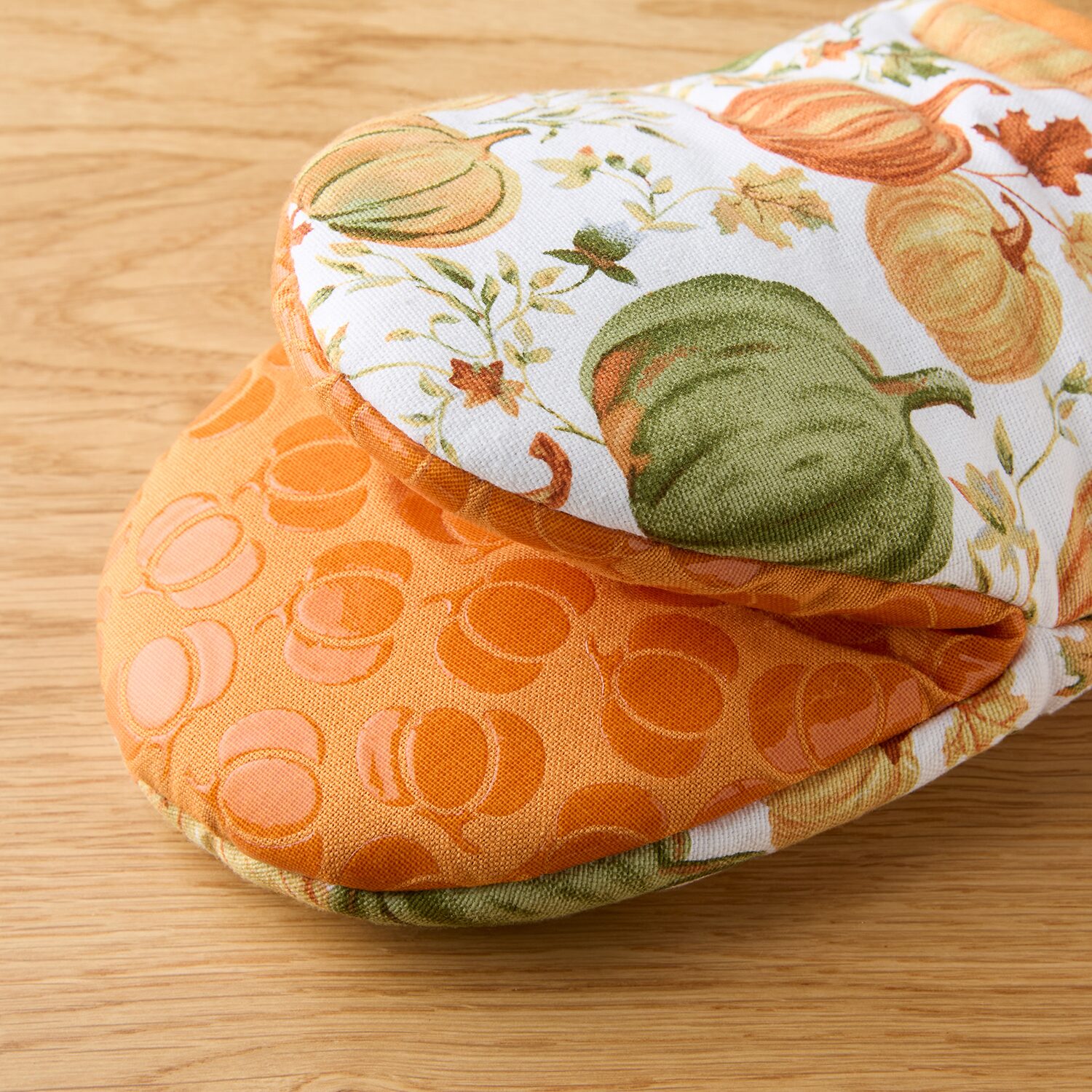 Martha Stewart Pumpkin 2-pc. Oven Mitt Set
