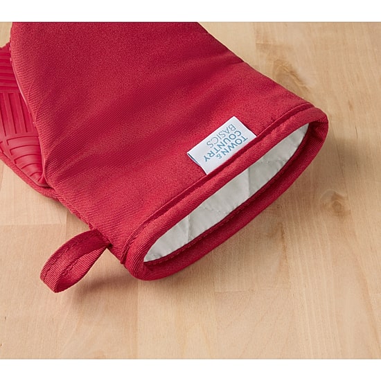 Town and Country Basketweave Antimicrobial 2-pc. Mini Oven Mitt Set