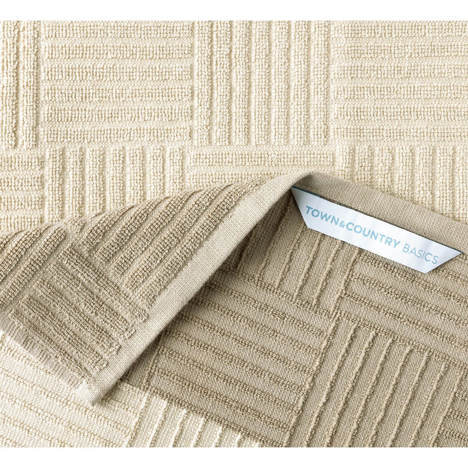 Town and Country Basketweave 2-pc. Kitchen Towel Set