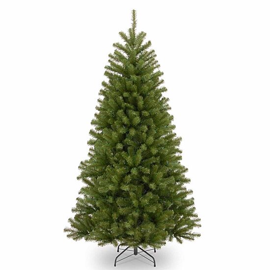 National Tree Co. North Valley Hinged 7 1/2 Foot Spruce Christmas Tree