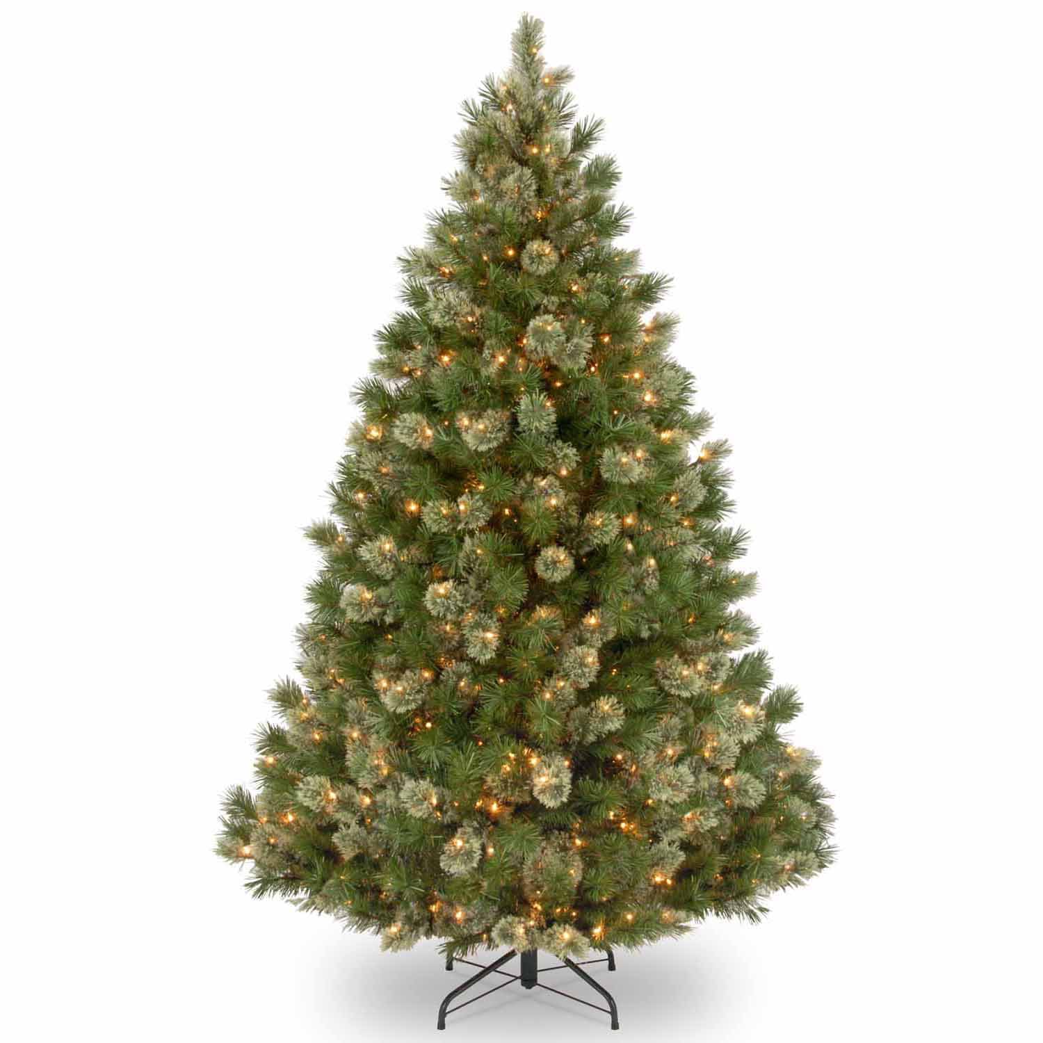 National Tree Co. Wispy Willow Grande 7 1/2 Foot Pre-Lit Christmas Tree