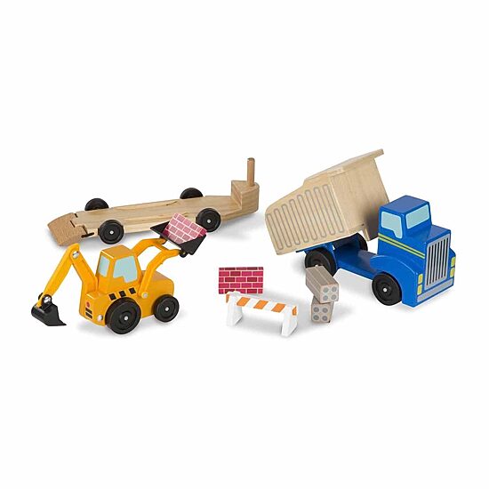 Melissa & Doug Dump Truck & Loader Interactive Toy