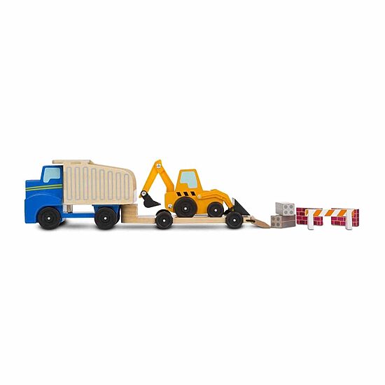 Melissa & Doug Dump Truck & Loader Interactive Toy