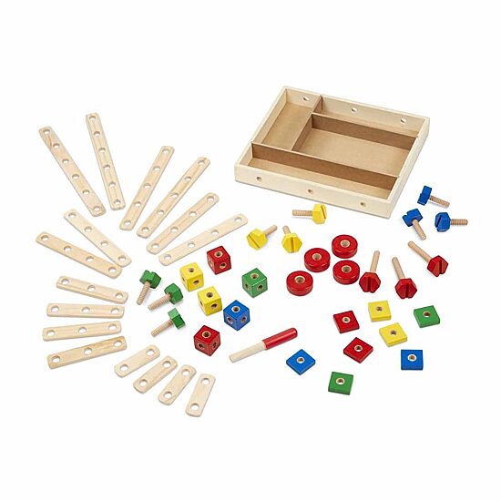 Melissa & Doug Construction Set In A Box Set Interactive Toy