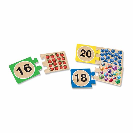Melissa & Doug Number Puzzles Interactive Toy