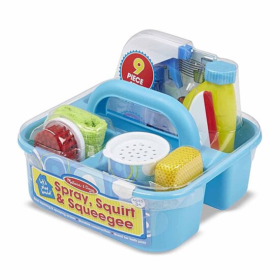 Melissa & Doug Let'S Play House Spray  Squirt & Squeegee Play Set Housekeeping Toy