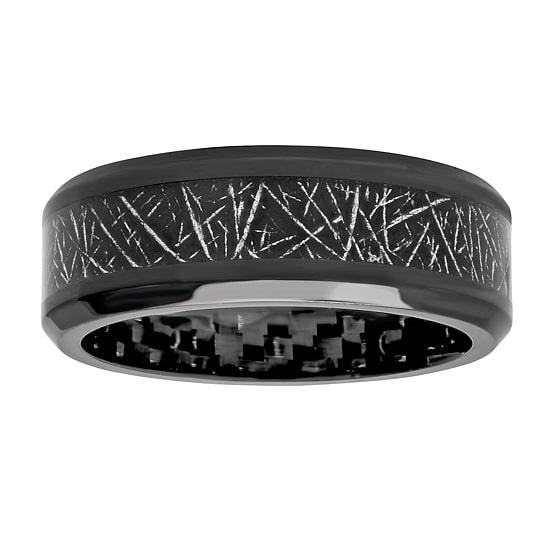 Mens 6MM Stainless Steel Wedding Band