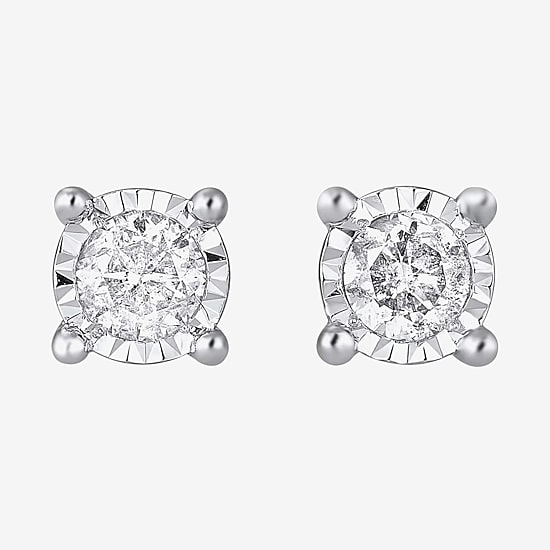 TruMiracle® ¼ CT. T.W. Natural Diamond Stud Earrings
