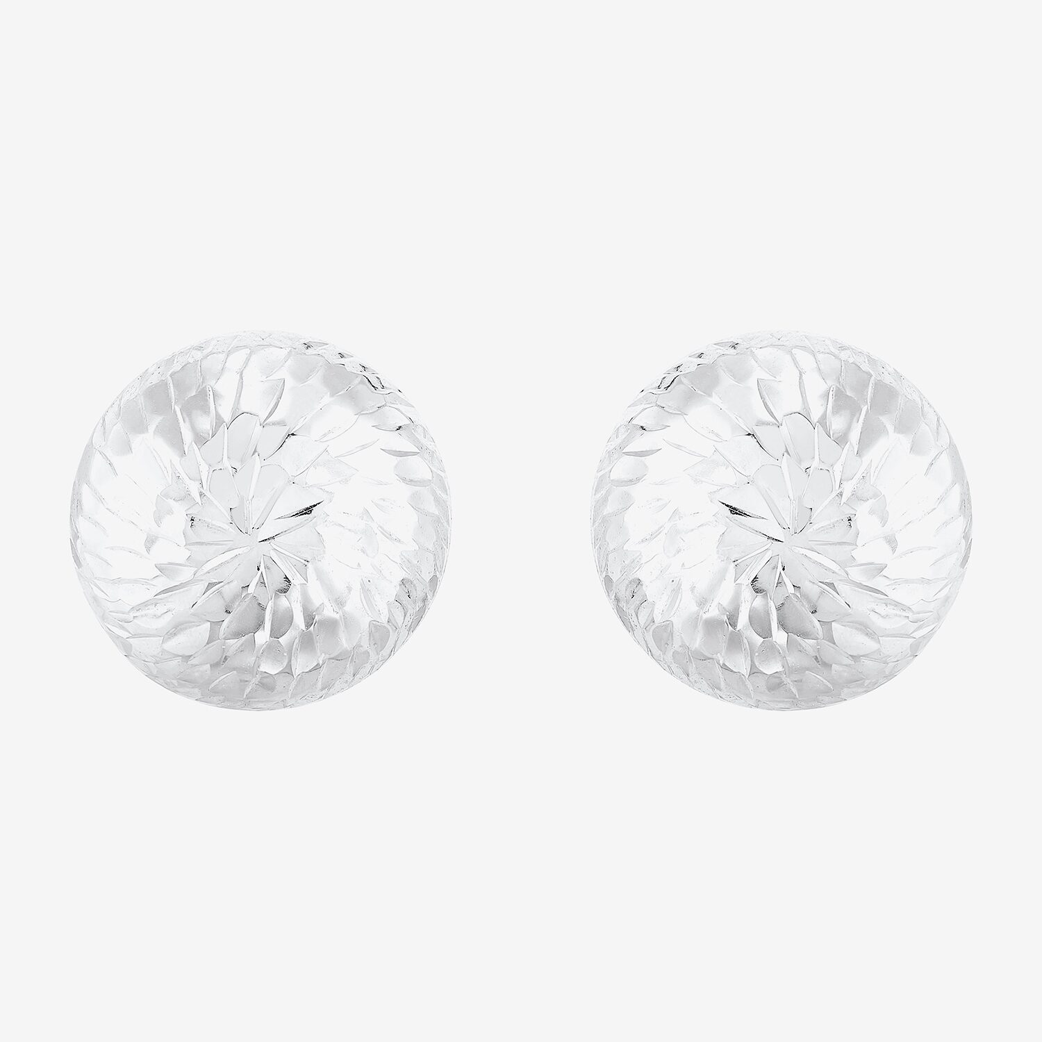 14K Gold 10mm Dome Stud Earrings
