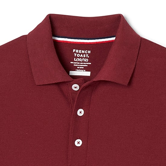French Toast Little & Big Kid Boys Short Sleeve Boxy Fit Polo Shirt