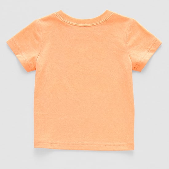 Okie Dokie Baby Boys Crew Neck Short Sleeve Regular Fit Graphic T-Shirt