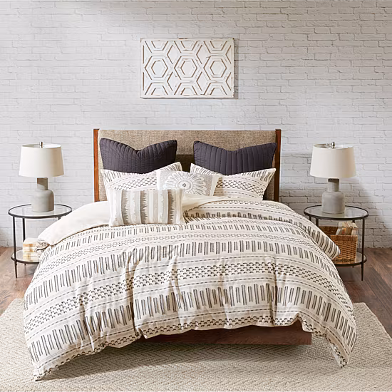 INK+IVY Rhea 3-pc. Geometric Comforter Set