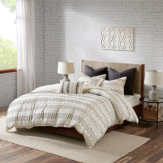 INK+IVY Rhea 3-pc. Geometric Comforter Set
