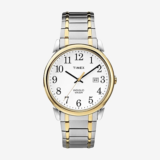 Timex Mens Two Tone Stainless Steel Expansion Watch Tw2p81400jt