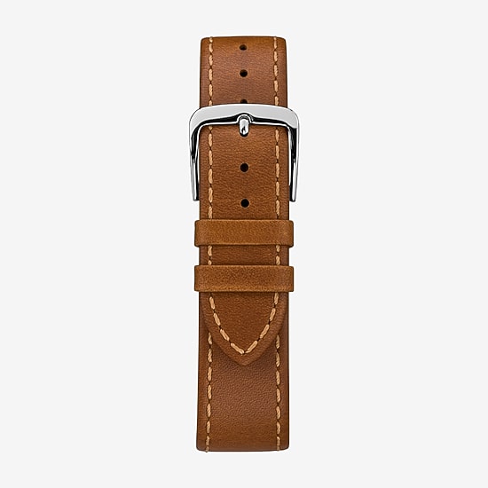 Timex Mens Brown Leather Strap Watch Tw2r63900jt
