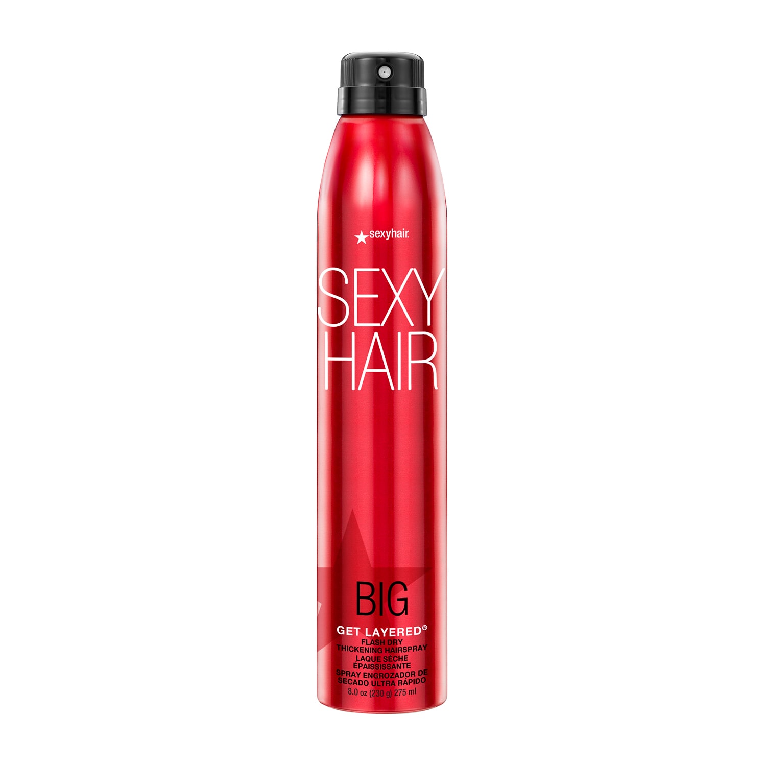 Sexy Hair Get Layered Flash Dry Thickening Hair Spray 10 oz.