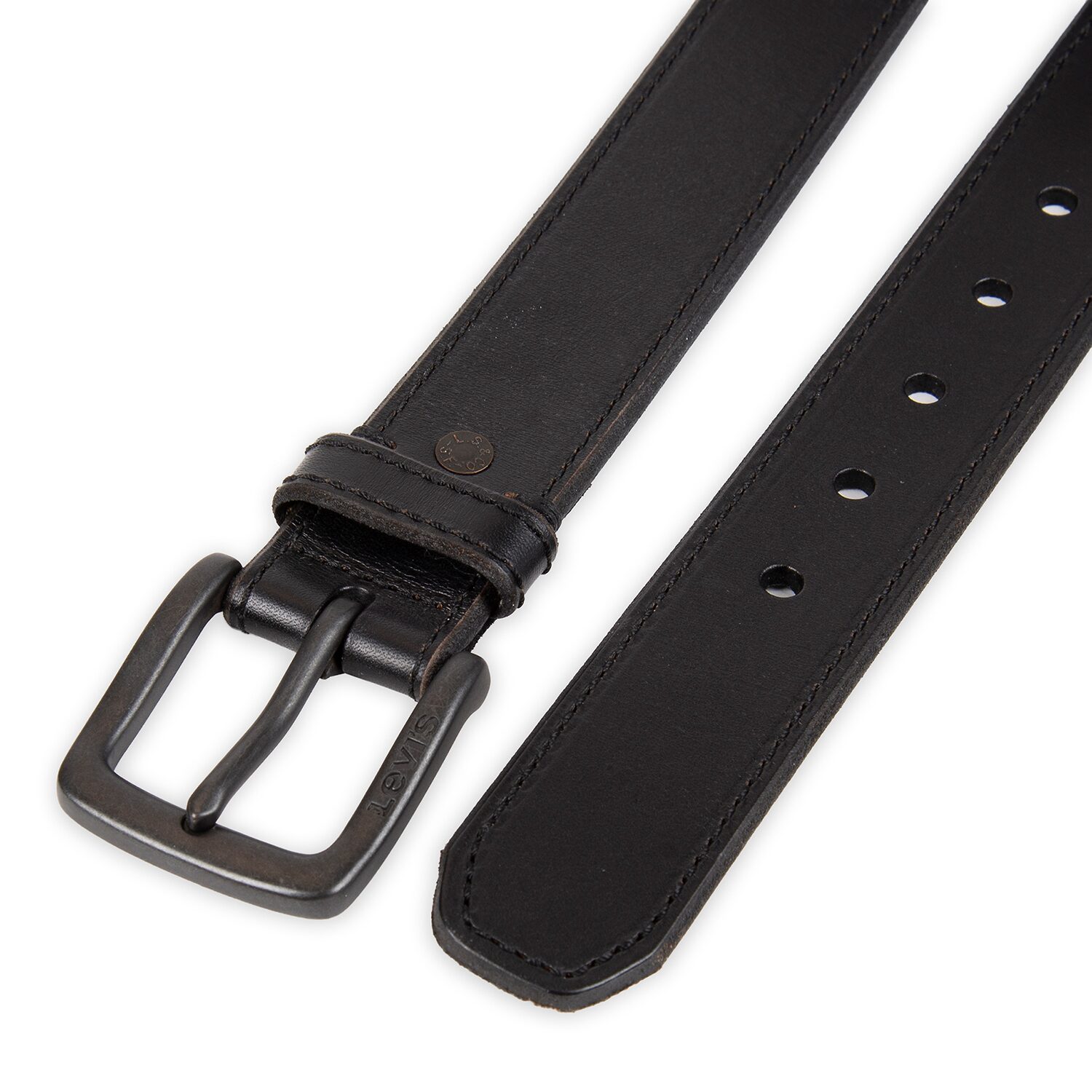 Levi's® 38mm Milled Stitch Bridle Mens Belt