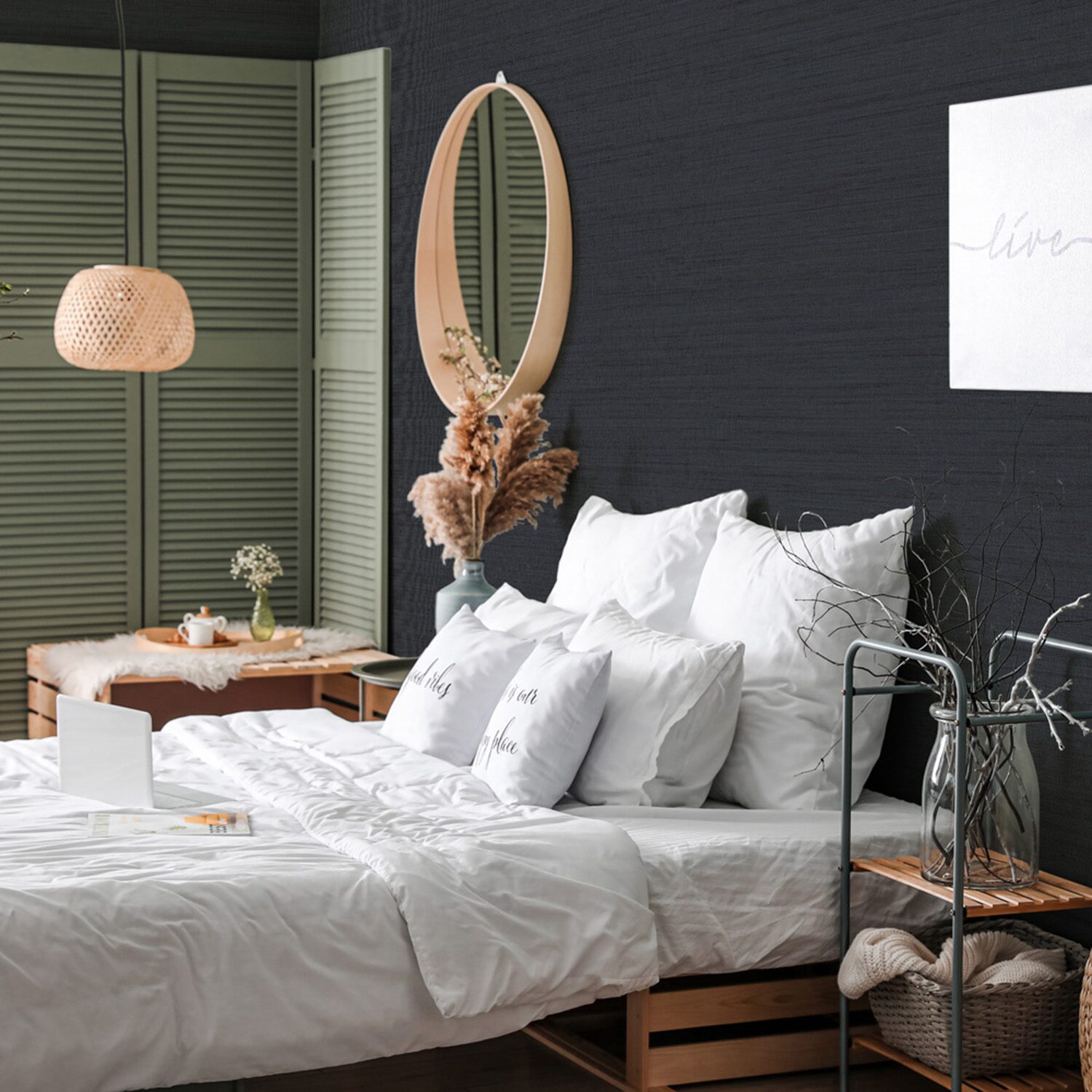 Tempaper Faux Horizontal Peel & Stick Wallpaper